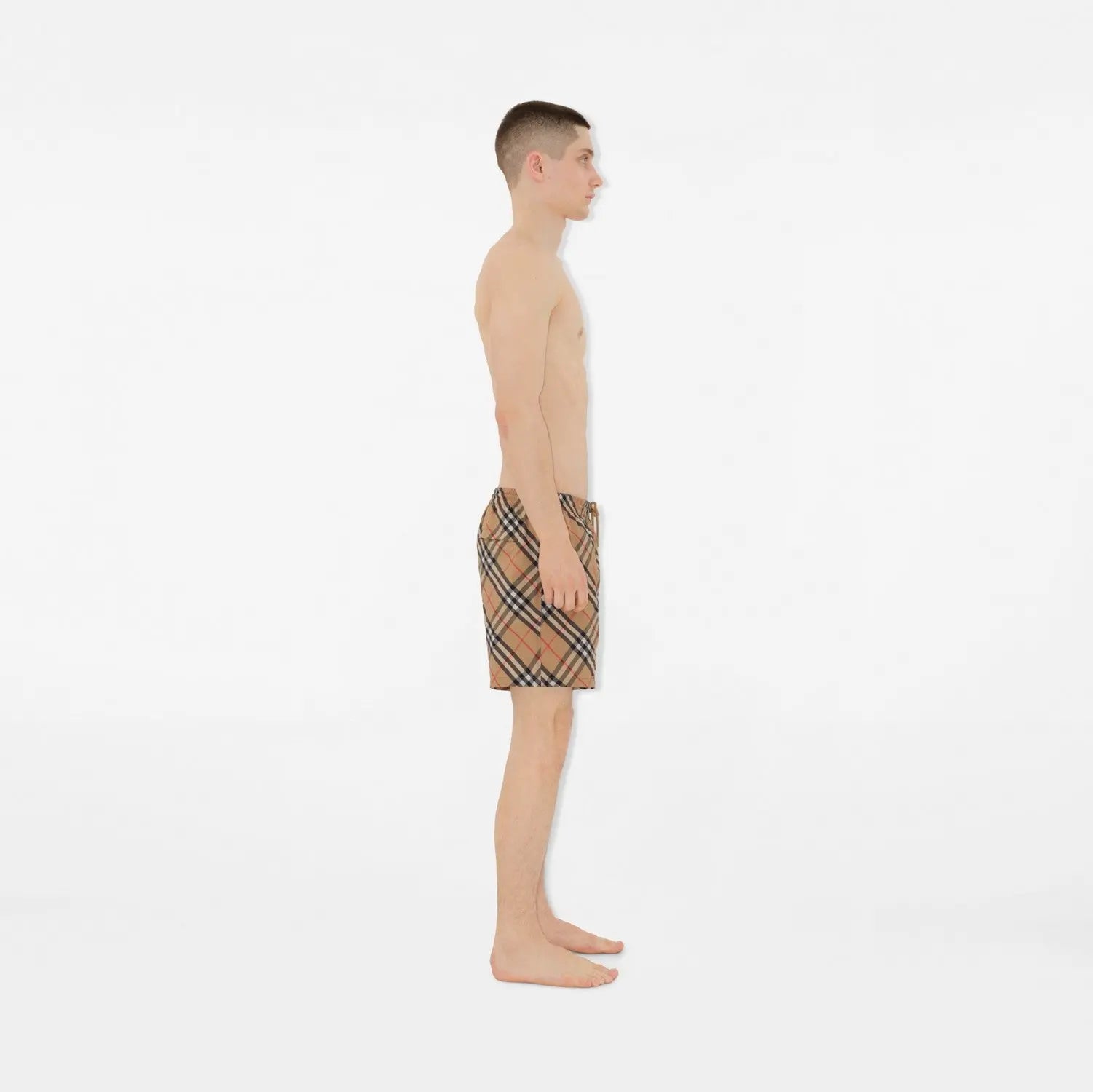 Schwimmshorts in Check Dripflare