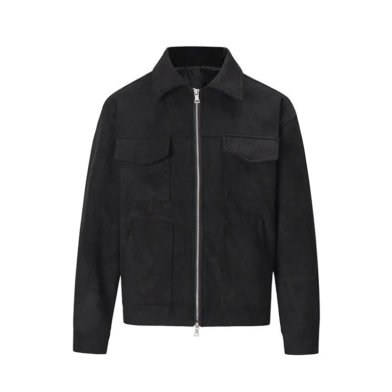 MUKHTAR - VELOUR JACKET Dripflare