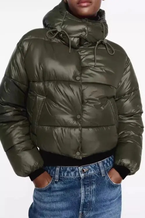 Virale Cropped Puffer Alure Fashion