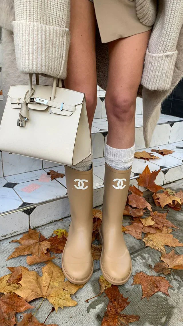 Elegant women’s rain boots